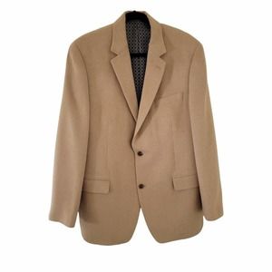 Michael Kors Men's Camel‎ Hair Blazer Sport Coat 42L